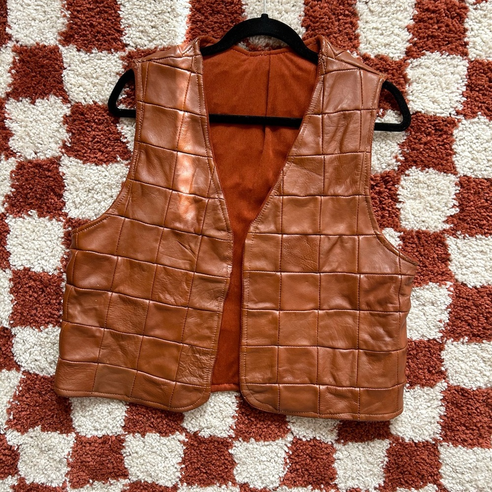 Vintage Leather Vest
